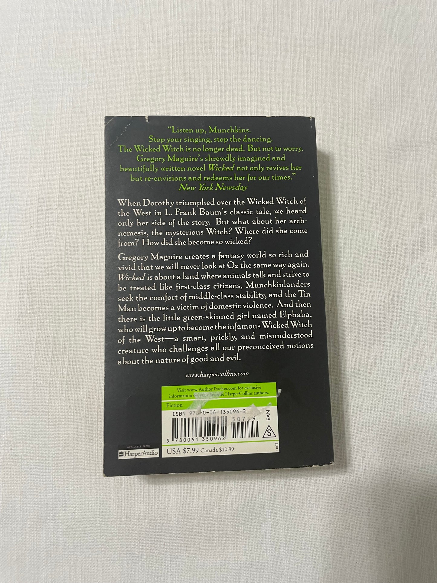Wicked-Gregory Maguire