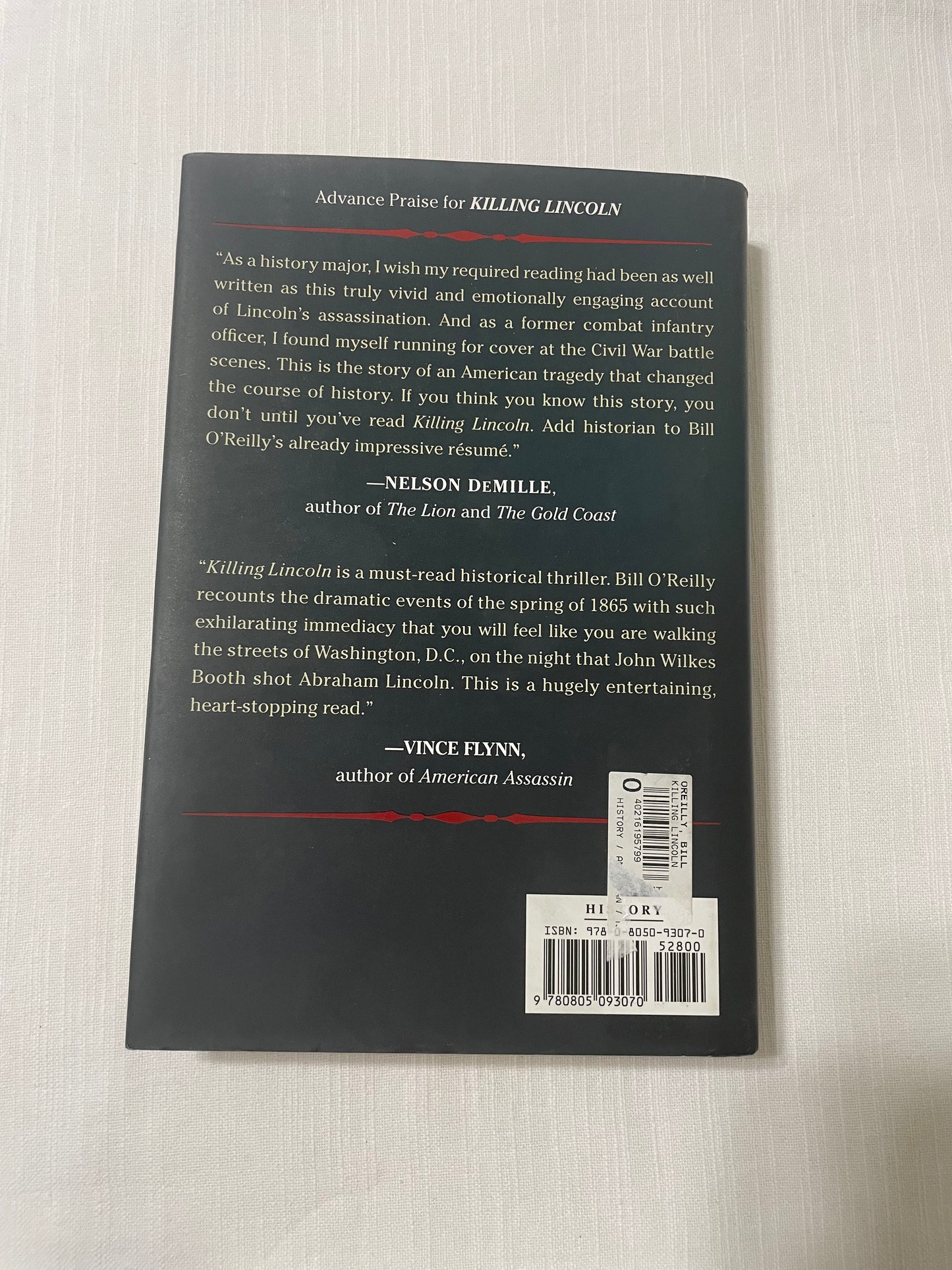 Killing Lincoln-Bill O’Reilly and Martin Dugard