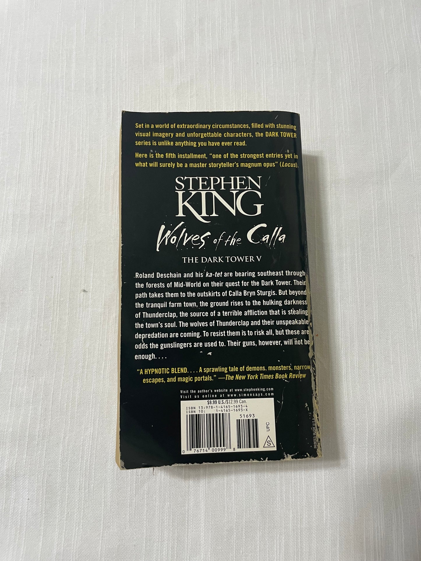 Stephen King-Wolves of the Calla (Dark Tower Series-Book Five)