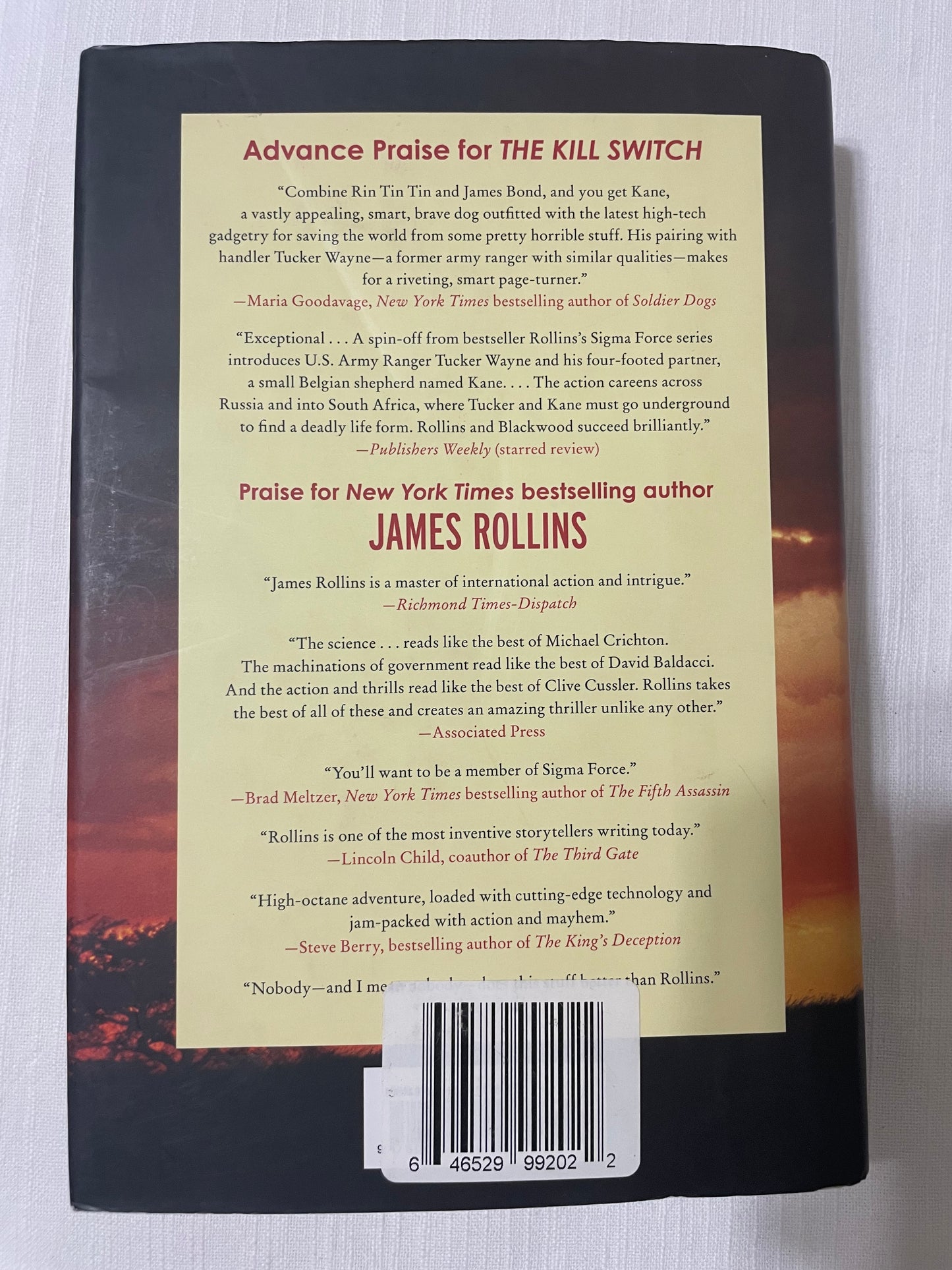 The Kill Switch-James Rollins and Grant Blackwood