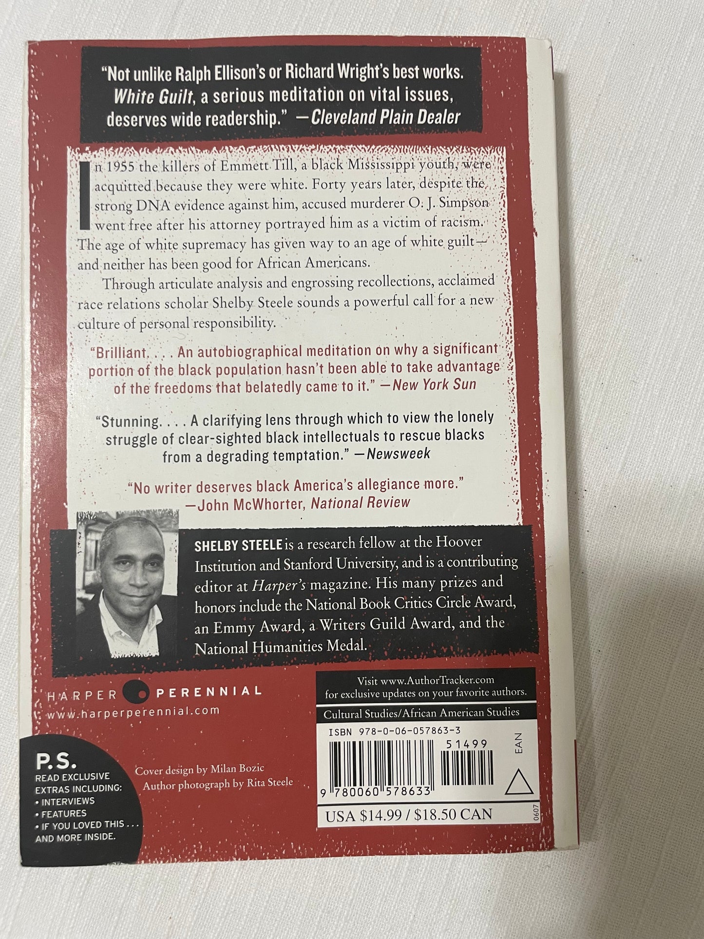 White Guilt: How Blacks and Whites Together Destroyed the Promise of the Civil Rights Movement-Shelby Steele